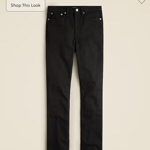 J Crew Black Denim, 1996 straight, size 28, worn once